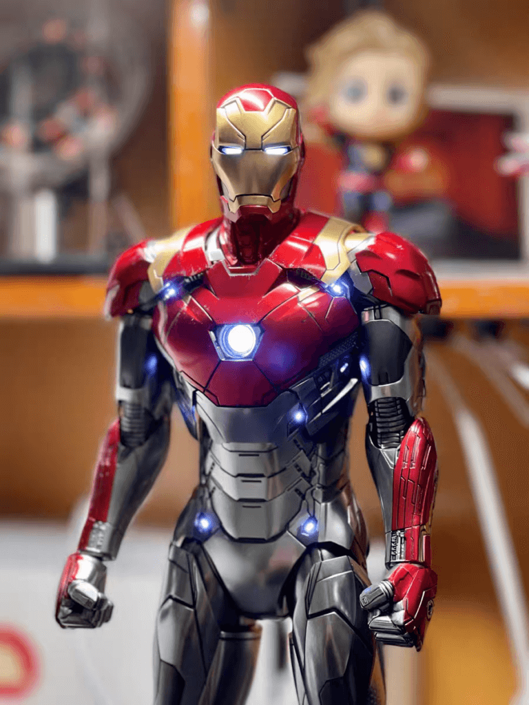 开箱丨Hot Toys 蜘蛛侠英雄远征钢铁侠Mark 47 1:6比例合金珍藏人偶插图12