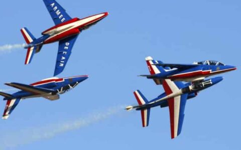 法国空军“法兰西巡逻兵”飞行表演队