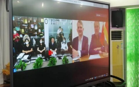 第十三届中国国际航空航天博览会举办首场“云签约”活动