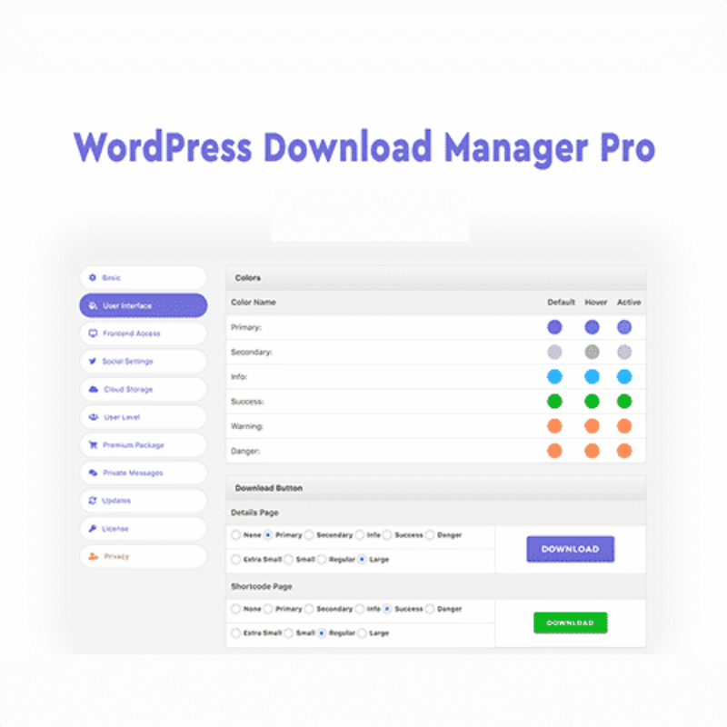 WordPress Download Manager Pro 汉化包【v6.1.5】