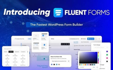 Fluent Forms：全能的WordPress表单插件